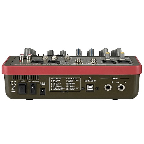 ����� ������ 6 ������ ���� PHONIC ����� ��� CELEUS200