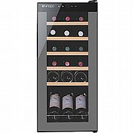 מקרר יין ביתי חדיש עד 18 בקבוקים עם מדפי עץ VINOPO וינופו דגם CH-53FD2 מקרר יין ביתי חדיש עד 18 בקבוקים עם מדפי עץ VINOPO וינופו דגם CH-53FD2