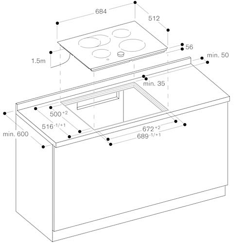 ������ ��������� 70 �"� GAGGENAU ����� CI 271 102