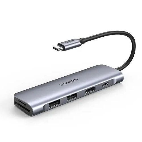 ���� 6 �-UGREEN USB-C HDMI 1 ��-���� ��� CM195 70411