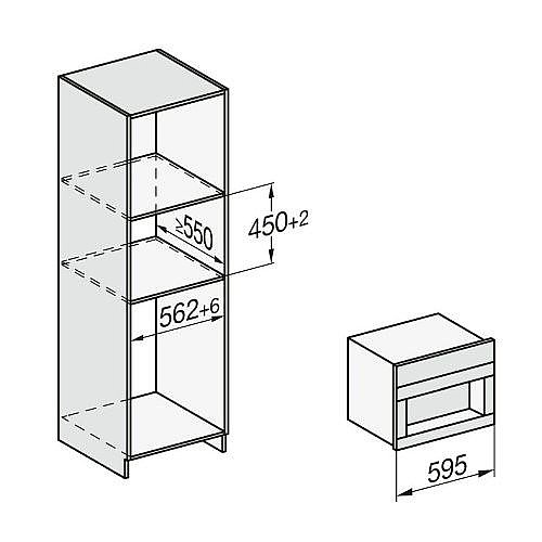 ����� ��� ��������� 45 �"� MIELE ���� ��� CVA7440 BLACK