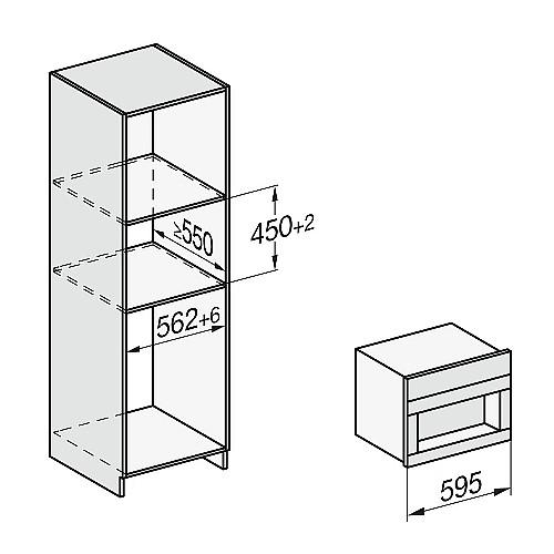 ����� ��� ��������� 45 �"� ���� MIELE ���� ��� CVA7840CLST
