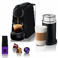 מכונת קפה + מקציף NESPRESSO נספרסו ESSENZA MINI דגם D30+-MB מכונת קפה + מקציף NESPRESSO נספרסו ESSENZA MINI דגם D30+-MB