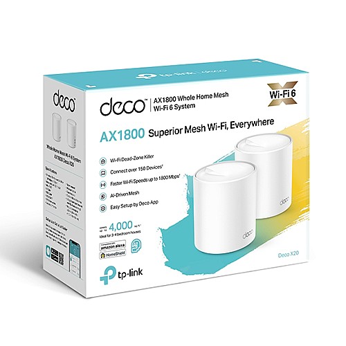 ����� ���� ���� TP LINK ���� ���� 2 ������ ��� DECO X20 MESH AX1800