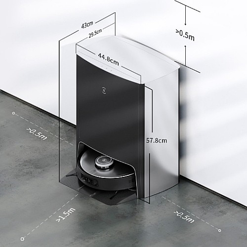 ���� ��� ���� �� ���� ����� ������ ���� ���� ECOVACS ������ ��� DEEBOT X1 OMNI