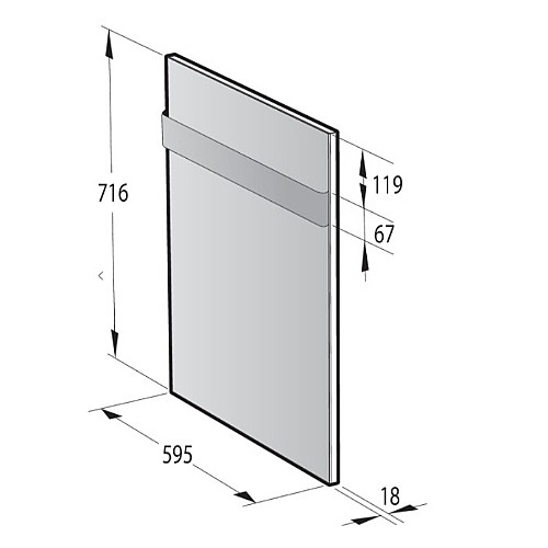 ��� ����� 60 �"� ���� GORENJE ������� ��� DFD720ORA