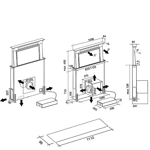 ���� ���� 120 �"� ������ ����� ���� FALMEC ���� ��� DOWNDRAFT-120