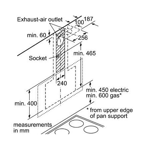 ���� ���� ����� 60 �"� ������ ���� BOSCH ��� ��� DWK67CM20
