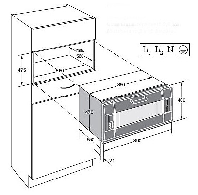 ���� ���� 90 ���� GAGGENAU ��� EB388 110 �������