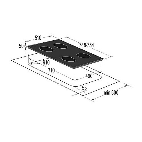 ������ ������ 75 �"� ���� GORENJE ������ ECT720CSC