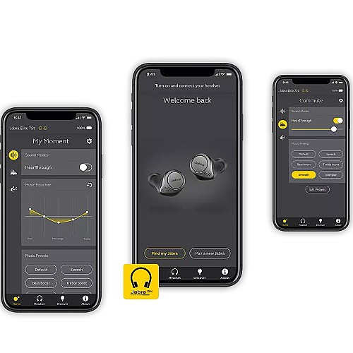 ������� �������� ���� JABRA ���� ��� ELITE 75T TRUE WIRELESS