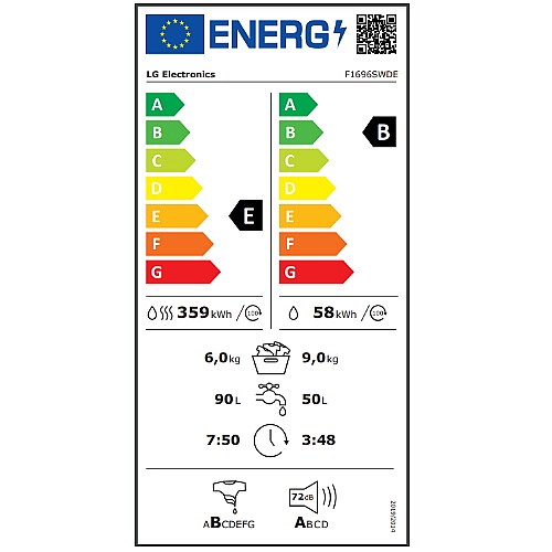 ����� ����� 9 �"� ������ ����� 6 �"� ���� LG �� �� ��� F1696SWDE
