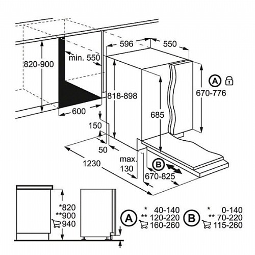 ���� ���� ��� �������� ���� AEG �.�.� ��� F88705IM0P - �����