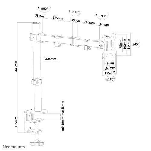 ���� ������� ����� ���� �� "32 NEO MOUNTS ���������� ��� FPMA-D550BLACK