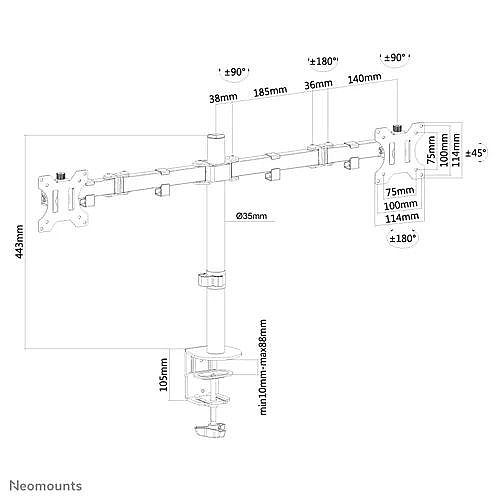���� ������� ����� ������ �� "32 NEO MOUNTS ���������� ��� FPMA-D550DBLACK