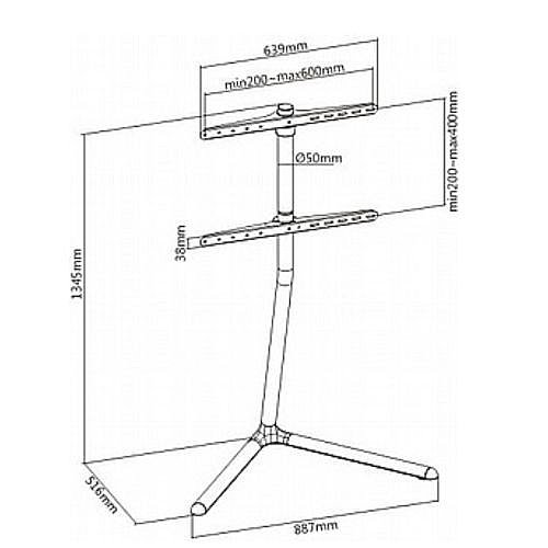 ���� ����� ������ �� 65" EAZO ���� ��� FS888BV2