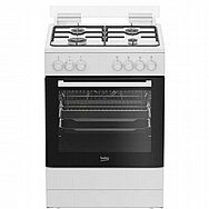 תנור משולב כיריים 60 ס"מ BEKO בקו דגם FSE62122DWDSL תנור משולב כיריים 60 ס"מ BEKO בקו דגם FSE62122DWDSL
