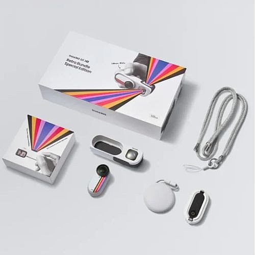 ��� ����� ������� INSTA360 ��� GO 3S RETRO BUNDLE WHITE