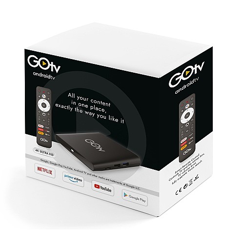 ������ ULTRA HD 4K ���� GO TV �� ���� ��� GOTV STB + RCU
