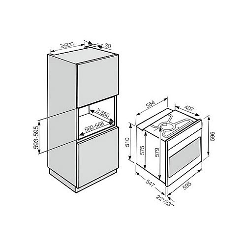 ���� ���� ���� 60 �"� ���� MIELE ���� ��� H2161B