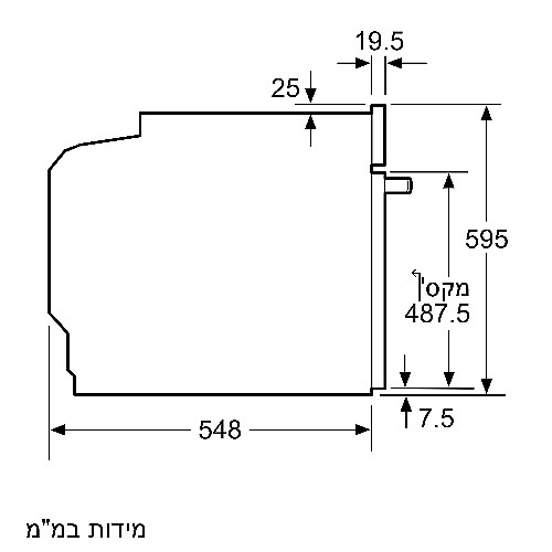���� ���� �������� 60 �"� ���� SIEMENS ����� ��� HB378GBR0Y