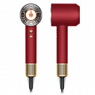 מייבש שיער אדום קטיפה גולד DYSON דייסון דגם HD16 493117-01 מייבש שיער אדום קטיפה גולד DYSON דייסון דגם HD16 493117-01