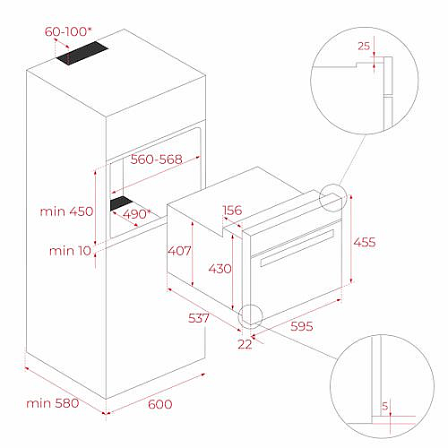 ���� ���� ����� ������� 60 �"� ���� TEKA ��� ��� HLC 844 C