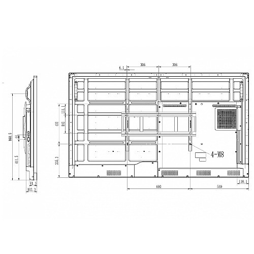 ��� ��� ����������� "75 ���� HISENSE ������ ��� HN75WR80U