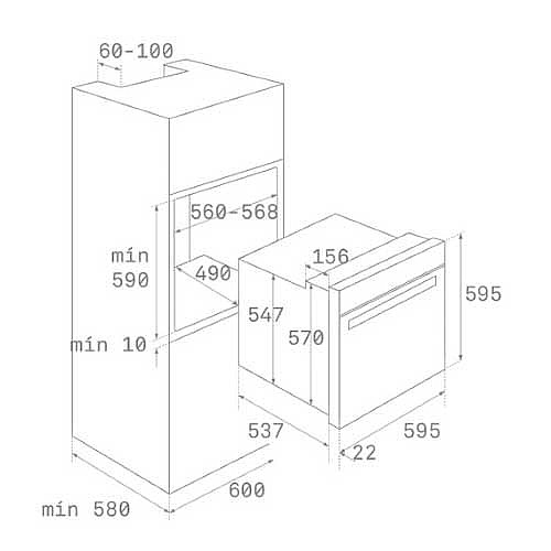 ���� ���� 60 �"� TEKA ��� HSB645