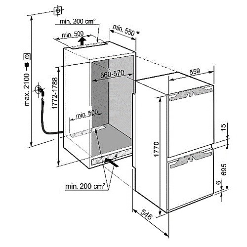���� �������� �� ����� ����� ���� LIEBHERR ���� ��� ICBND5163 PRIME BIOFRESH