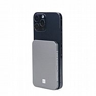 סוללת גיבוי ICONIC 5,000MAH Qi2 אייקוניק דגם IDI-252 אפור טיטניום סוללת גיבוי ICONIC 5,000MAH Qi2 אייקוניק דגם IDI-252 אפור טיטניום