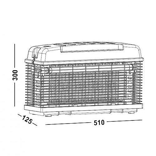 ���� ������ MONSTER 36W ��� IK210 2X18W