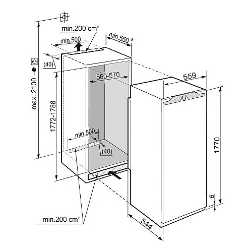 ���� �������� �� BioFresh ���� LIEBHERR ����� ���  IKB 3560
