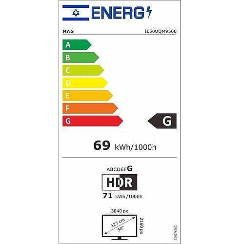 �������� 50" LED SMART TV ���� MAG ��� ��� IL50UQM9500
