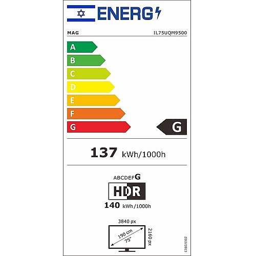 �������� 75" LED SMART TV ���� MAG ��� ��� IL75UQM9500