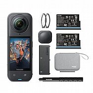 מצלמת אקסטרים וקיט אביזרים INSTA360 דגם X5 ESSENTIAL BUNDLE מצלמת אקסטרים וקיט אביזרים INSTA360 דגם X5 ESSENTIAL BUNDLE