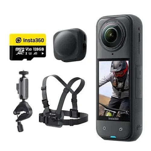 ����� ������� ���� ������� �������� INSTA360 ��� X5 BIKE CYCLING BUNDLE