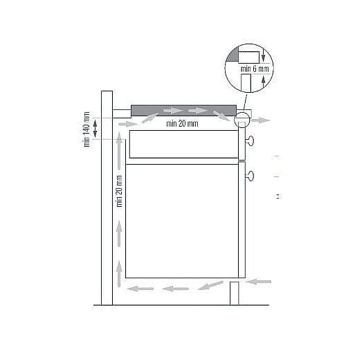 ������ ��������� 60 �"� 4 ����� ����� ���� GORENJE ��� IS656SC