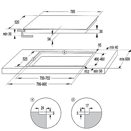 ������ ��������� 80 �"� ���� GORENJE ������ ��� IT841BSC