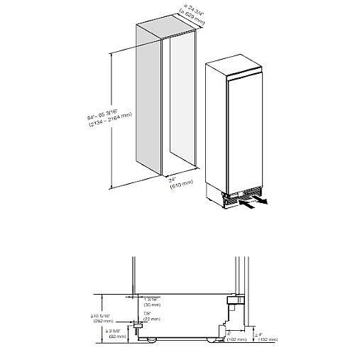 ���� �������� 60 �"� ���� MIELE ���� ��� K2601 VI R
