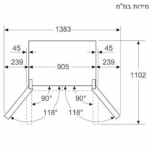 ���� 4 ����� 90.5 �"� SIEMENS ����� ��� KF96NVPEA