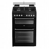 תנור דו תאי משולב כיריים BEKO בקו דגם KFDM62129BB תנור דו תאי משולב כיריים BEKO בקו דגם KFDM62129BB
