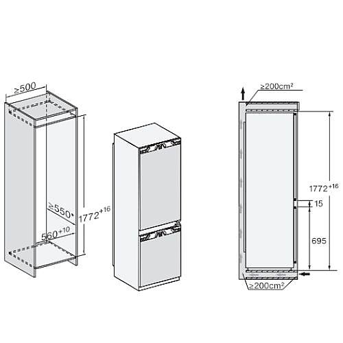 ���� �������� ����� ����� MIELE ���� ��� KFN 7785 C PRESTIGE