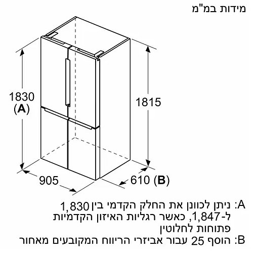 ���� 4 ����� 90.5 �"� ���� BOSCH ��� ��� KFN96APEAL