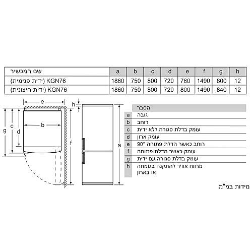 ���� ����� ����� 75 �"� ���� SIEMENS ����� ��� KG76NAI4PL