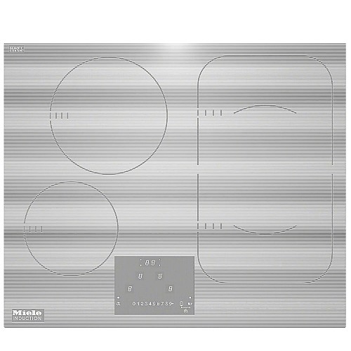������ ��������� 60 �"� ���� MIELE ���� ��� KM6324-1 ����� ��� ������ 