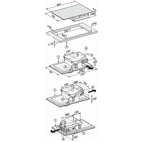 ������ ��������� �� ���� ����� 80 �"� ���� MIELE ���� ��� KMDA7774