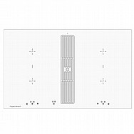 כיריים אינדוקציה עם קולט אדים מובנה מבית KUPPERSBUSCH קופרבוש דגם KMI8500.0WR כיריים אינדוקציה עם קולט אדים מובנה מבית KUPPERSBUSCH קופרבוש דגם KMI8500.0WR