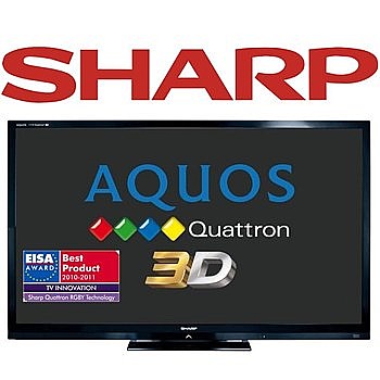 ������� 70" LED 3D FHD ���� SHARP ��� LC70LE835