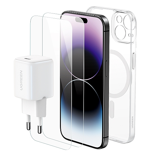 ���� �- IPHONE 15 PRO ���� UGREEN ��-���� ��� LP796-25930